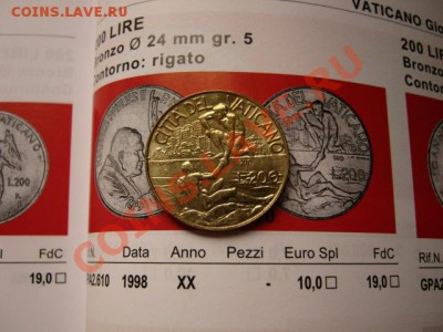 Ватикан 200 лир 1998 до 20.06.12 в 20.00 М - IMG_0012