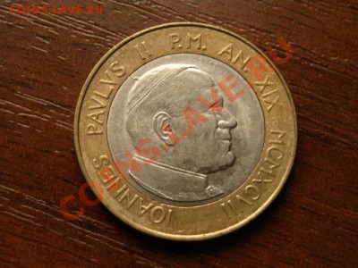 Ватикан 1000 лир 1997 биметал до 20.06.12 в 20.00 М - IMG_0017