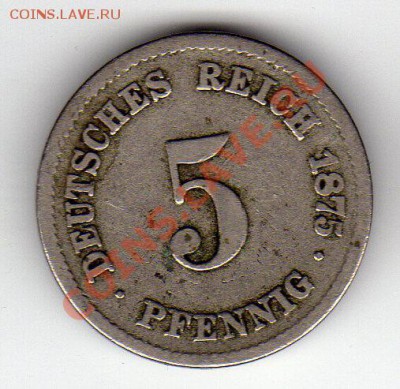 ГЕРМАНИЯ 5 ПФЕННИГОВ 1875G ДО 21.06.12 В 22.00МСК (2623) - img061