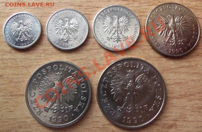 Польша набор злотых 1990г UNC-6 штук до 23.06.12 в 22.00 - 101_2198