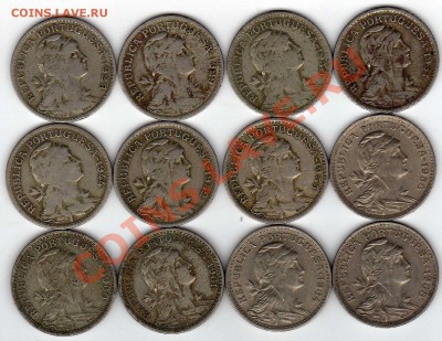 ПОРТУГАЛИЯ 50 СЕНТАВО 1928-68 (12ШТ.) ДО 21.06.12-22Ч (2045+ - img084