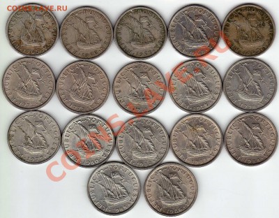 ПОРТУГАЛИЯ 5 ЭСКУДО 1964-85 (17ШТ.) ДО 21.06-22Ч (2090) - img089