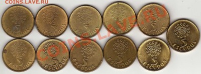 ПОРТУГАЛИЯ 5 ЭСКУДО 1986-99 (11ШТ.) ДО 21.06-22Ч (2276+) - img099