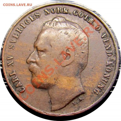 P63 Швеция 2 öre 1860 до 23.06 в 22°° - P63 Sweden 2 ore 1860_2
