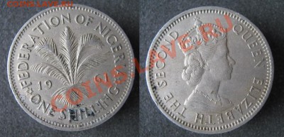 Разная инострань - 282 3 Нигерия шиллинг 1961