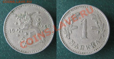Разная инострань - 292 3 Финляндия 1 марка 1929 2