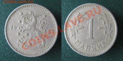 Разная инострань - 293 4 Финляндия 1 марка 1937