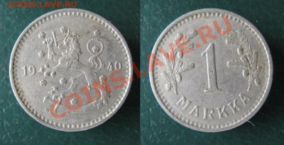 Разная инострань - 294 2 Финляндия 1 марка 1940 2