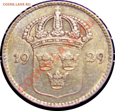 P66 Ag Швеция 10 öre 1929 до 24.06 в 22°° - P66 Sweden 10 ORE 1929_2