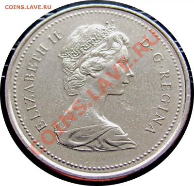 P68 Канада 25¢ 1973 Королевская полиция до 24.06 в 22°° - P68 25C 1973_1