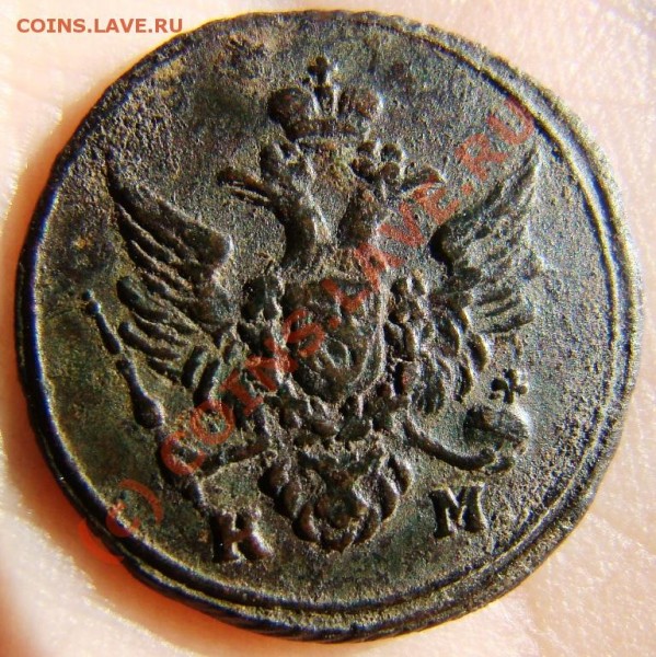 Кольцевая Сибирь: полушка и копейка 1804 г. - DSC05611.JPG