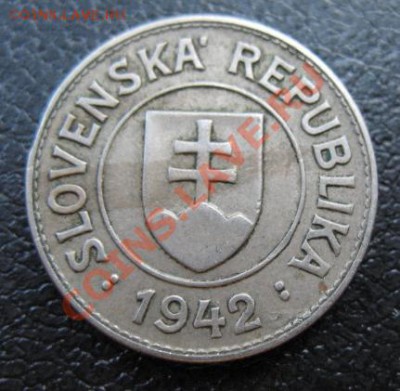 1942 г, Словакия, 1 кр, до 26.06 в 21-00 мск - 1 слов а