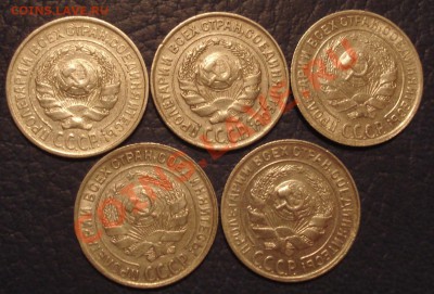10коп 1925...1927..  1928..1929 и 1930  сохран - Набор 10 коп серебро_2
