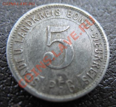 1919 г, Бонн, 5 пф, до 26.06 в 21-00 мск - н бонн