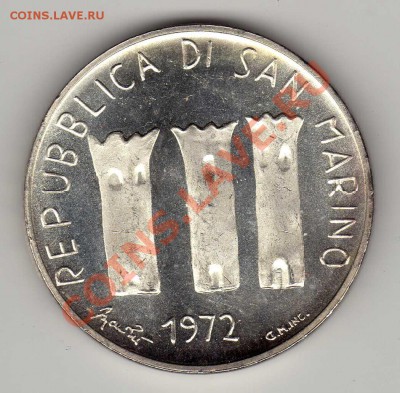 Ag Сан-Марино 500 лир 1972 Материнство до 25.06.12-22ч(2613) - img488