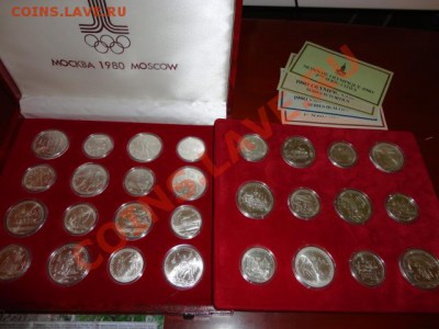 Олимпиада-80 UNC. Серебро. 28 монет. - DSC00917.JPG