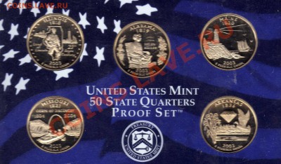 США сет квотеров 2003 Пруф до 25.06.12 в 22.00мск (2622) - img527