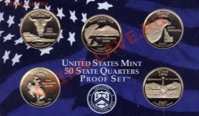 США сет квотеров 2007 Пруф до 25.06.12 в 22.00мск (2638) - img528