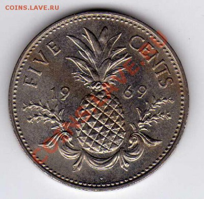 Багамы 5 центов 1969 Ананас до 25.0.12 в 22ч (2422) - img564