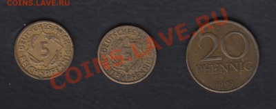 Германия 5 пфеннигов 1924A, 1925D +бонус до 25.06.2012 22-00 - Германия а