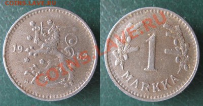 Разная инострань - 295 2 Финляндия 1 марка 1952