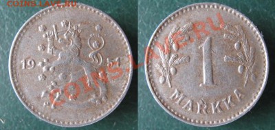 Разная инострань - 295 1 Финляндия 1 марка 1951 2