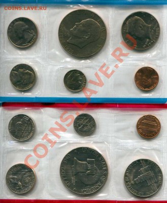 1$,50ц,25ц5ц1ц Презид,Индиан,Эйзенхауэр,Кеннеди,Парки,Штаты - img314