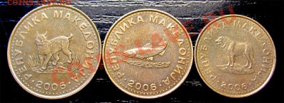 P88 Македония 1, 2, 5 денаров 2006 (фауна) до 29.06 в 22°° - P88 1-2-5 Denar 2006_1