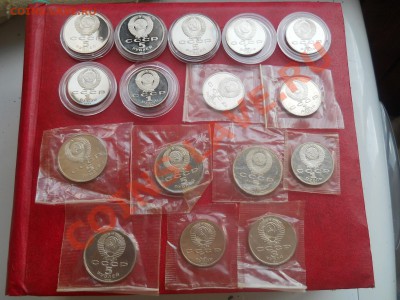 Юбилейные рубли СССР пруф 16 штук до  26,06,2012 21-00 - DSCN2773