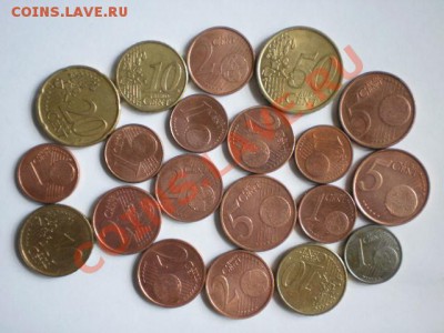 Евроценты разные, 20 шт. до 28.06.12 в 22:00 - P6120293.JPG