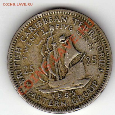 БРИТ.КАРИБ.ТЕРР. 25 ЦЕНТОВ 1955 ДО 28.06-22.00МСК (2637) - img688