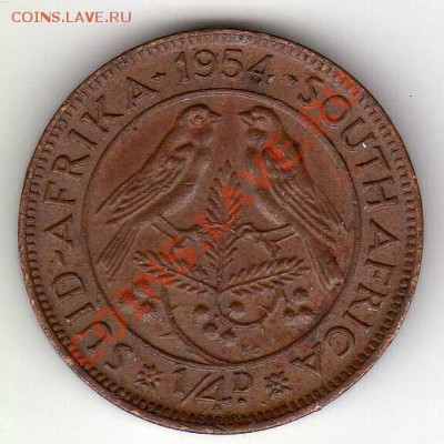Ю.АФРИКА ФАРТИНГ 1954 ПТИЦЫ ДО 28.06-22.00МСК (2637) - img691