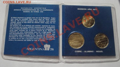 КУПЛЮ монеты СПОРТивной тематики - аргентина 78 рев