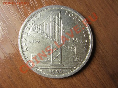 ag португалия 20 эскудо 1966г. до 30.06.12  22.00. мск - IMG_9350