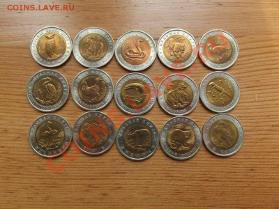 Продам набор монет Красная Книга (15 штук) в сохране - Красная Книга2