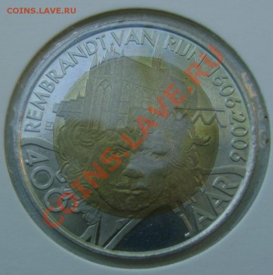 Нидерланды. Биметалл. 6 разных монет.до 28.06.2012 21-00 мск - 5.1