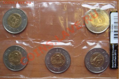 Канада-2012 1 и 2 доллара с лазерной маркировкой - 2 доллара Леса-1.JPG