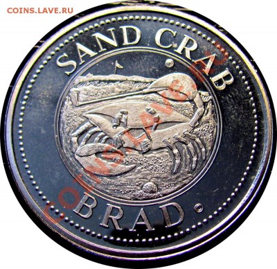 Q10 Канада жетон Sand Crab Brad PEI до 02.07 в 22°° - Q10 Sand Crab_1
