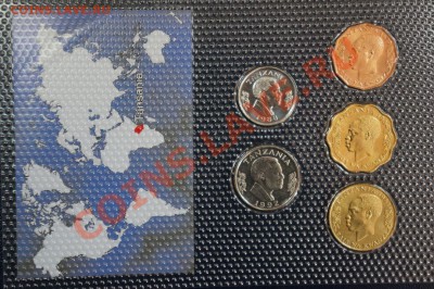 Танзания звериный набор монет в Блистере. До 02.07.12 22:00 - 2