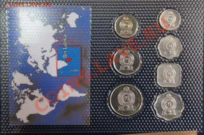 Шри-Ланка набор монет в блистере до 02.07.12 22:00 - 2
