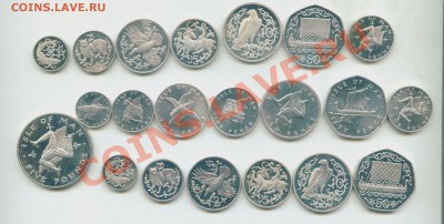 о.Мэн 19778, 80, 81 в серебре на оценку - Image3