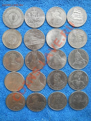 Юбилейные монеты Польша 20 штук 1969-1991 до28,06,2012 21-00 - п1