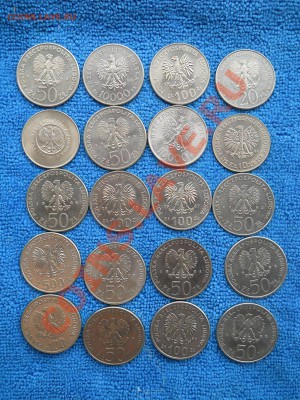 Юбилейные монеты Польша 20 штук 1969-1991 до28,06,2012 21-00 - п2