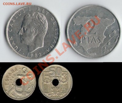 Куплю монеты ИСПАНИИ - ispania3