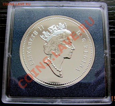 Q31 AG Канада 1993 Stanley Cup Dollar B-UNC 05.07 в 22°° - J85 1993 Stanley Cup Silver Dollar _1