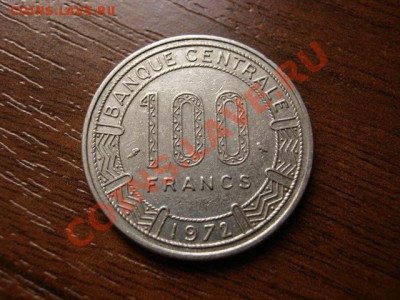 Чад 100 франков 1972 1 тип до 03.07.12 в 21.00М - IMG_1205