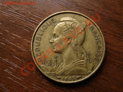 Реюньон Франц. 20 франков 1955 до 03.07.12 в 21.00М - IMG_1184