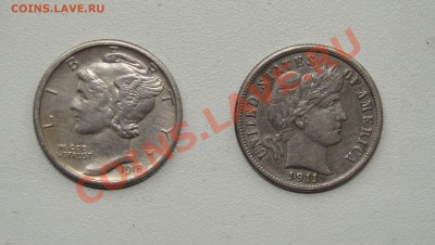 оценка США два дайма 1911 и 1918 годов - сша.JPG