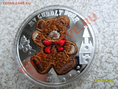5 долларов PALAU "мишка", в подарочной коробке. - SAM_5546.JPG