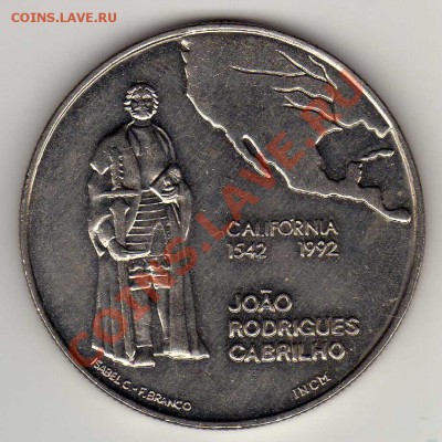 ПОРТУГАЛИЯ 200 ЭСКУДО 1992 КАЛИФОРНИЯ ДО 05.07-22МСК - img848